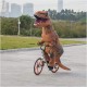 T-Rex Costume Inflatable Dinosaur Halloween Costume - Brown KWT