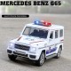 1:32 Scale Police Mercedes Metal Sport Toy Car - White