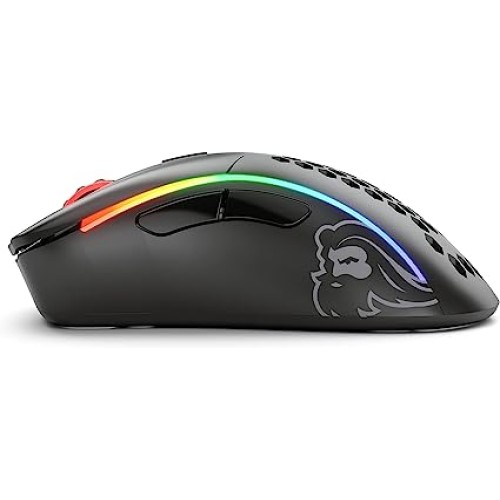 Gloriuos Black Gaming Mouse - Model D Minus Wirless