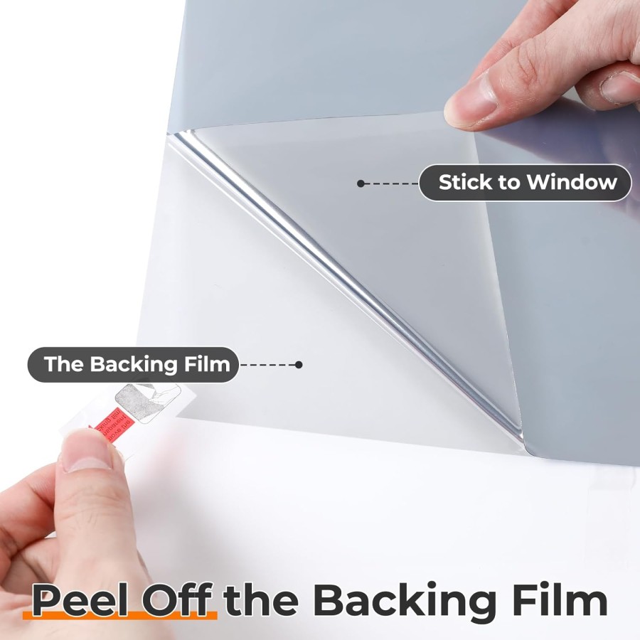 Adhesive Window Film with Heat and Sunlight Insulating 60*500 cm (50% Privacy)