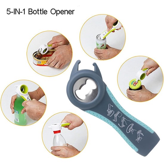 5-IN-1 Jar and Bottle Opener