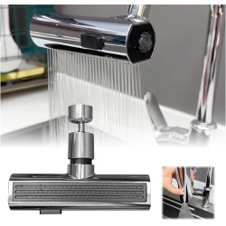 360° Rotating Faucet with Three Spray Modes 360° Rotating Faucet with Three Spray Modes