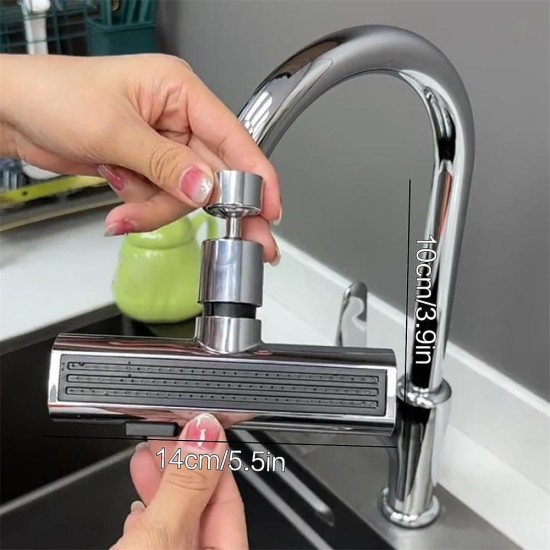 360° Rotating Faucet with Three Spray Modes
