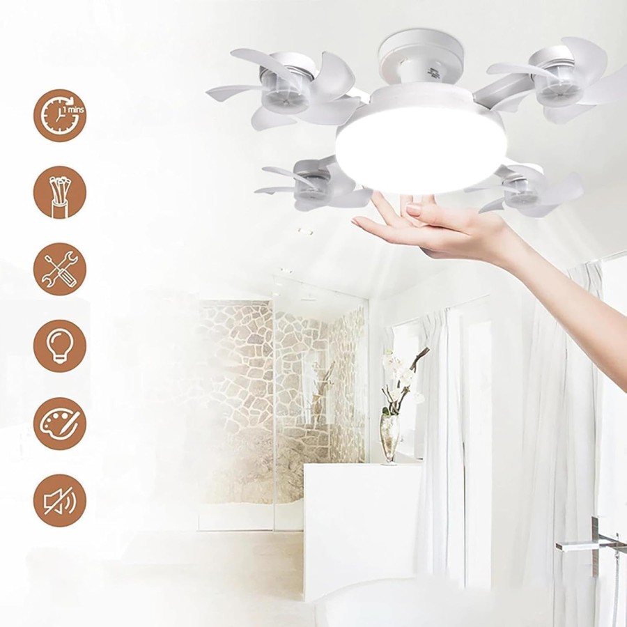 2 in 1 Drone Fan Light 4 Fan 2 in 1 Drone Fan Light 4 Fan
