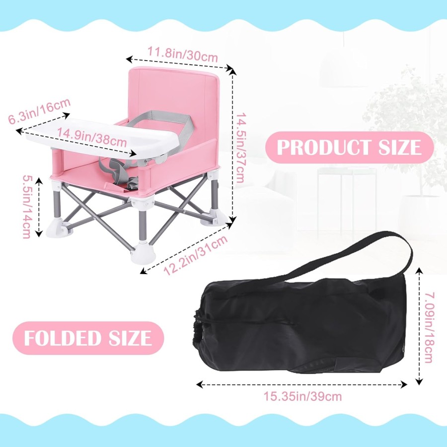 Baby Seat Booster Toddlers Dining Seat - Pink Baby Seat Booster Toddlers Dining Seat - Pink