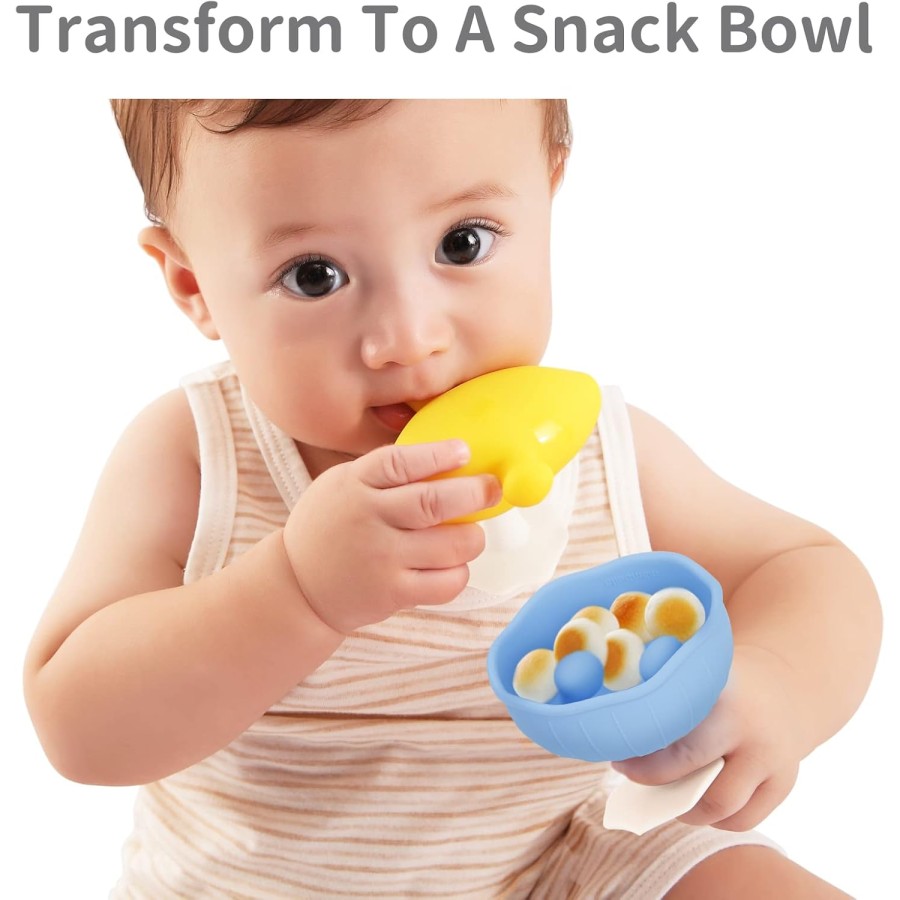 Mimi Mushroom Soothe Teether Toy Sky Blue Mimi Mushroom Soothe Teether Toy Sky Blue