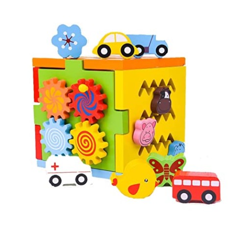 Multifunctional Intelligence Box Wooden Toy