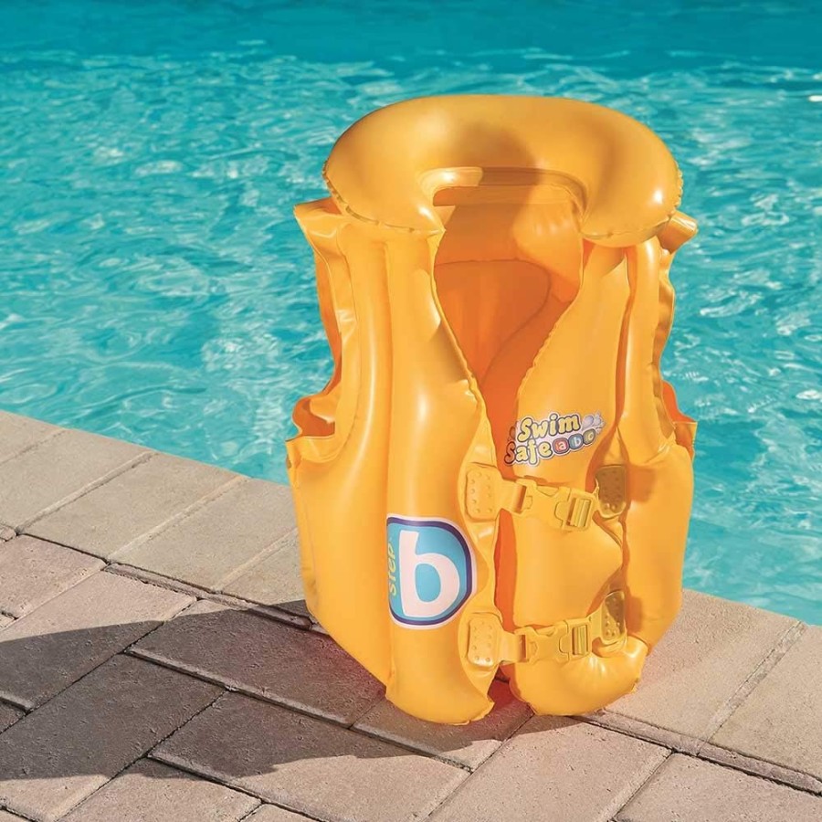 Bestway Inflatable Swim Safe Vest - Step B - 32034 (3 to 6 Years) Bestway Inflatable Swim Safe Vest - Step B - 32034 (3 to 6 Years)