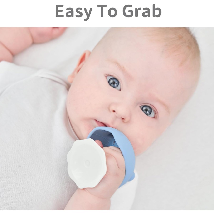 Mimi Mushroom Soothe Teether Toy Sky Blue Mimi Mushroom Soothe Teether Toy Sky Blue