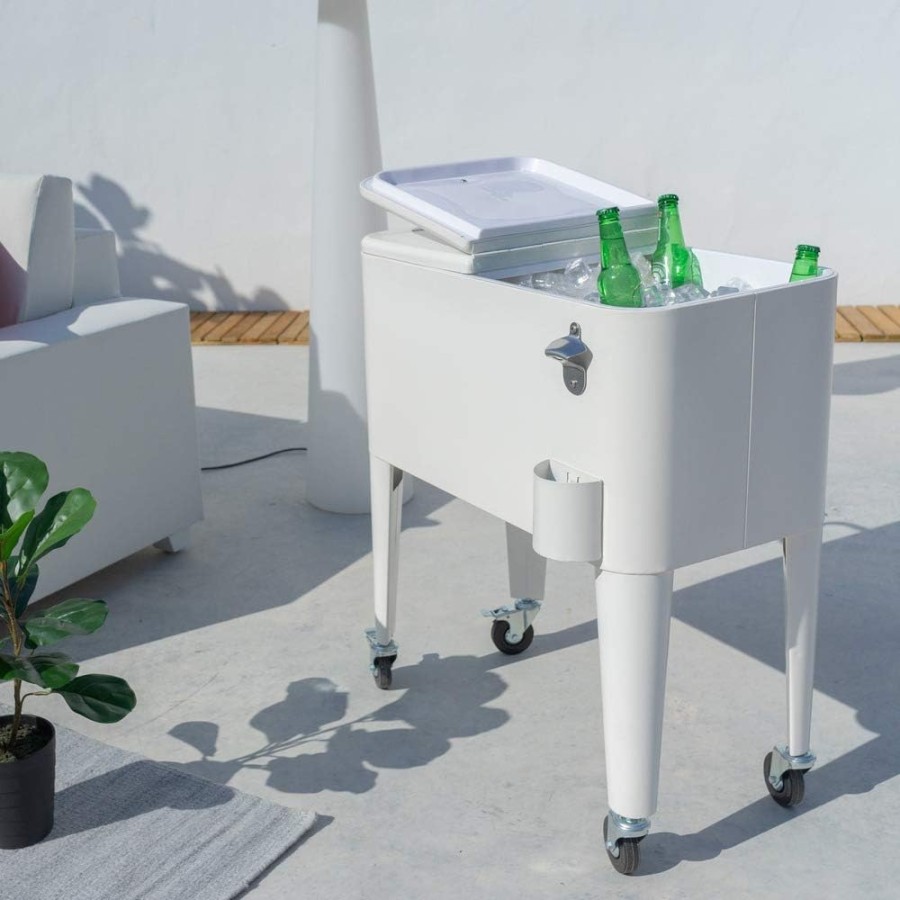 80-Liter Portable Cooling Box and Cart