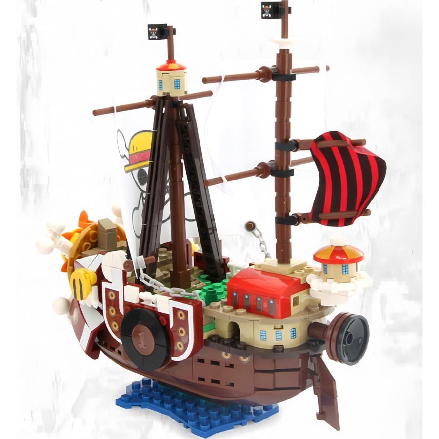 One Piece Thousand Sunny Pirate Ship Building Kit - 432+ Pcs