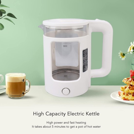 Emjoi Glass Electric Kettle 1.8L