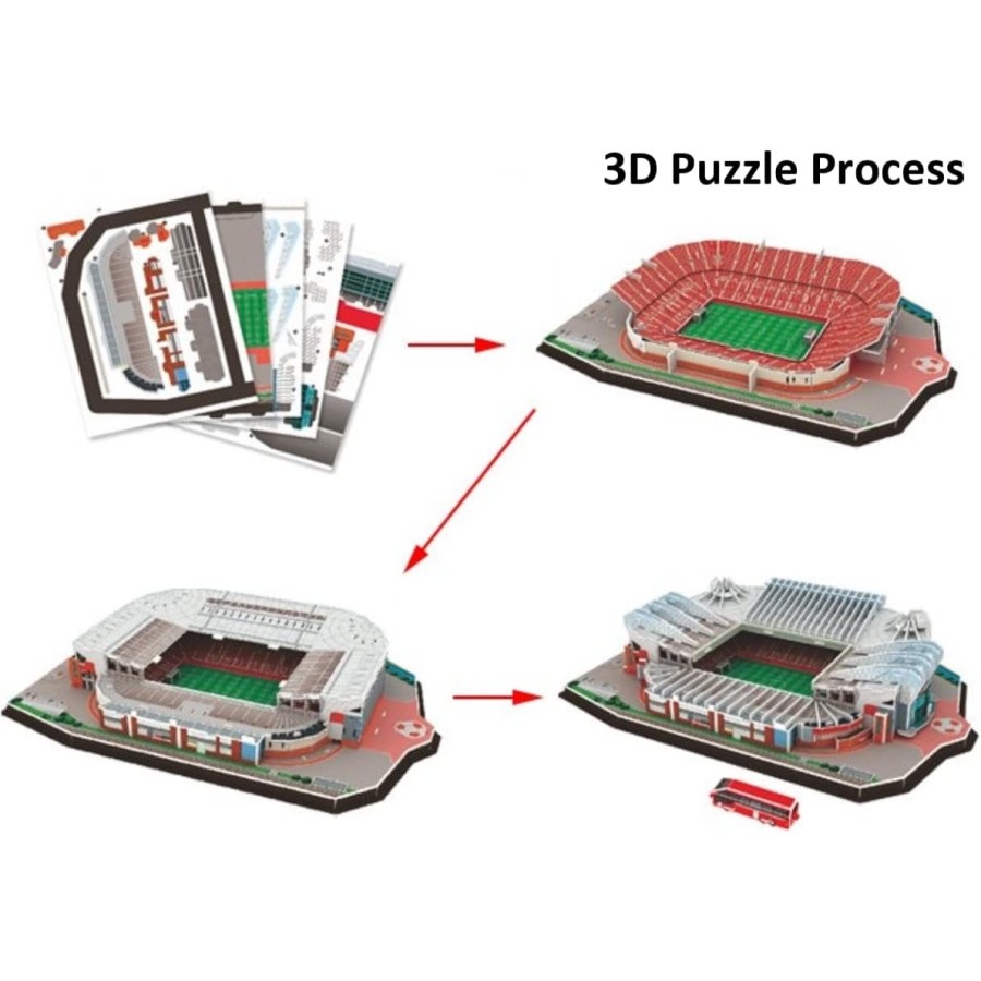 3D Puzzle Stadium Puzzle Barcelona Nou Camp 69Pcs