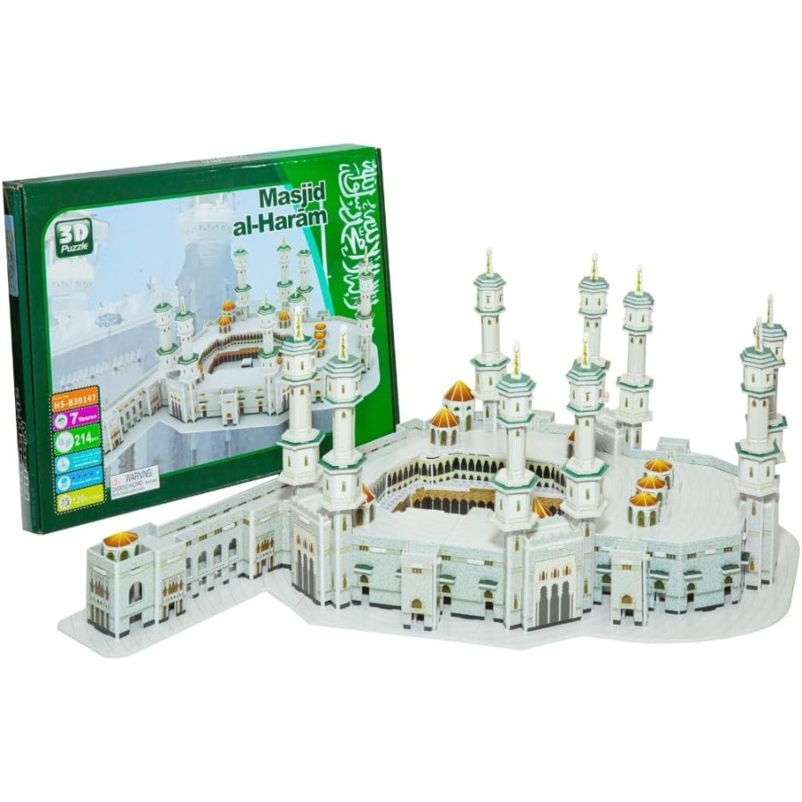 3D Puzzle Masjid Al Haram Mega Structure 214Pcs