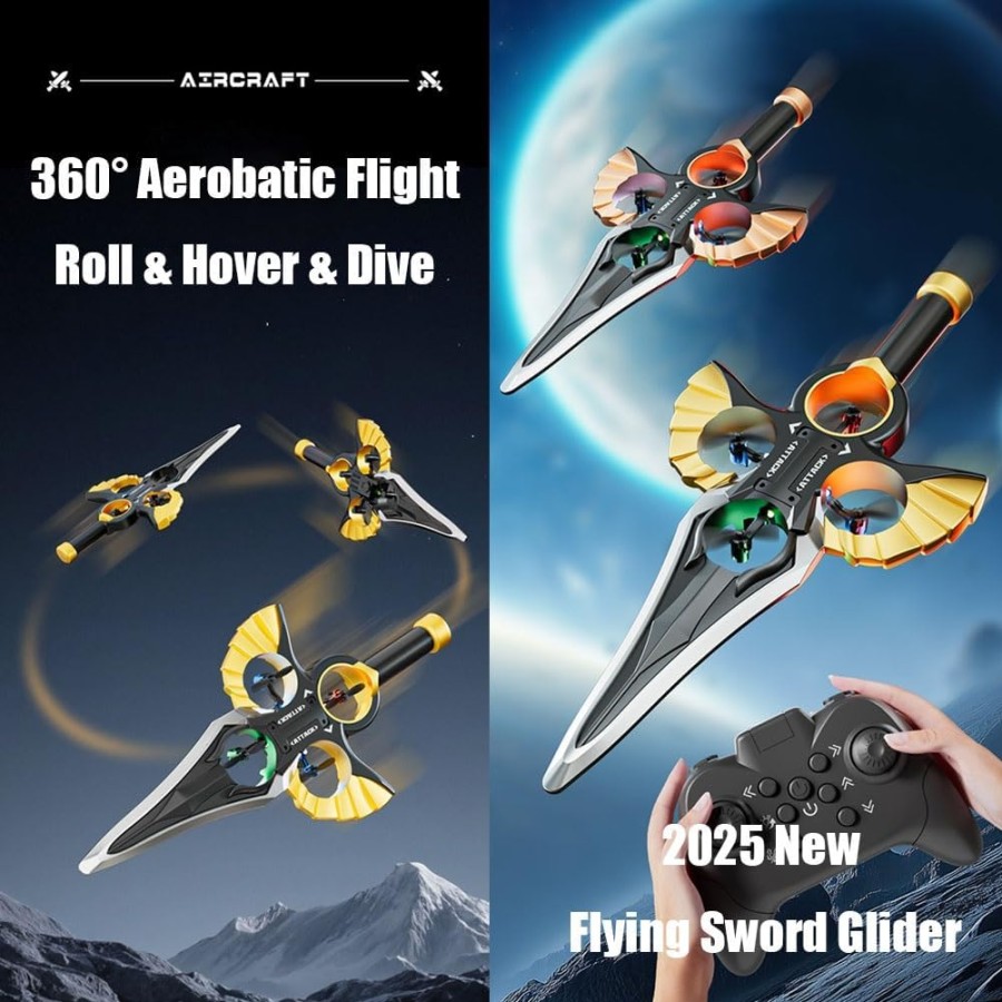 Flying Sword RC Airplane – Autopilot & Stabilizer