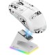 ATTACK SHARK X6 Lightweight Wireless Gaming Mouse with RGB Backlight - White