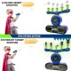 2 in 1 Target Shooting Game with 2 Guns and Ball Set