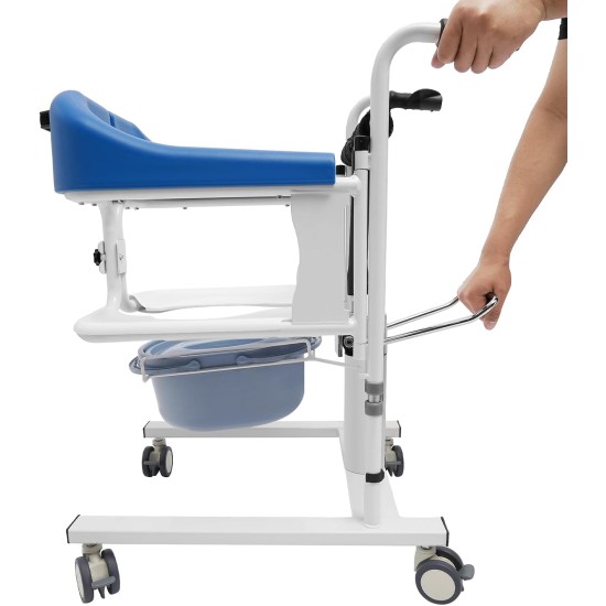 Hydraulic Transfer Lift Wheelchair for Disable Patients