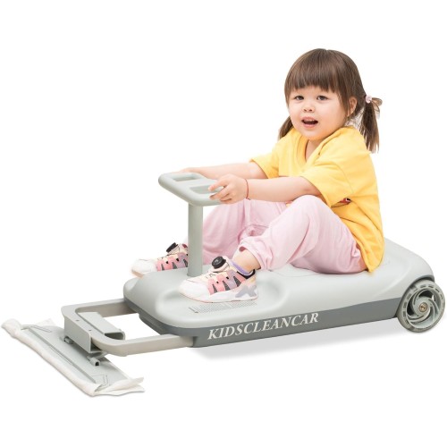  Electric GO Cart  Gliding Scooter for Kids - White