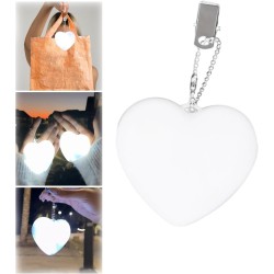 Heart-Shaped Handbag Light Heart-Shaped Handbag Light