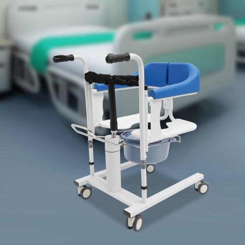 Hydraulic Transfer Lift Wheelchair for Disable Patients