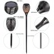 Solar Torch Light with Flickering Flame - 1Pcs