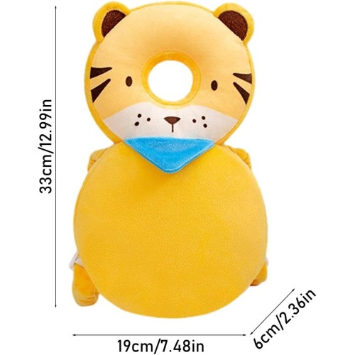 Child Head Protection Pillow - Tiger