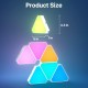 DIY Triangular LED Pannel Gaming Decor Light 12panels DIY Triangular LED Pannel Gaming Decor Light 12panels
