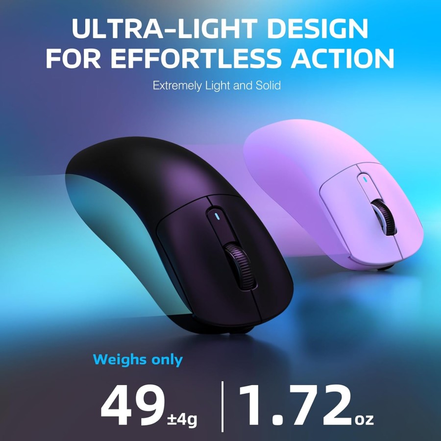 ATTACK SHARK X3 Wireless 26K DPI Gaming Mouse - Black