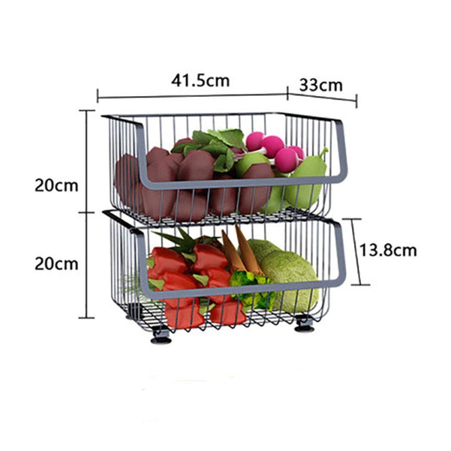 Miralux Sho-205 Fruit Basket Kitchen Racks Miralux Sho-205 Fruit Basket Kitchen Racks