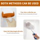 Wall Repair Paint Roller - White