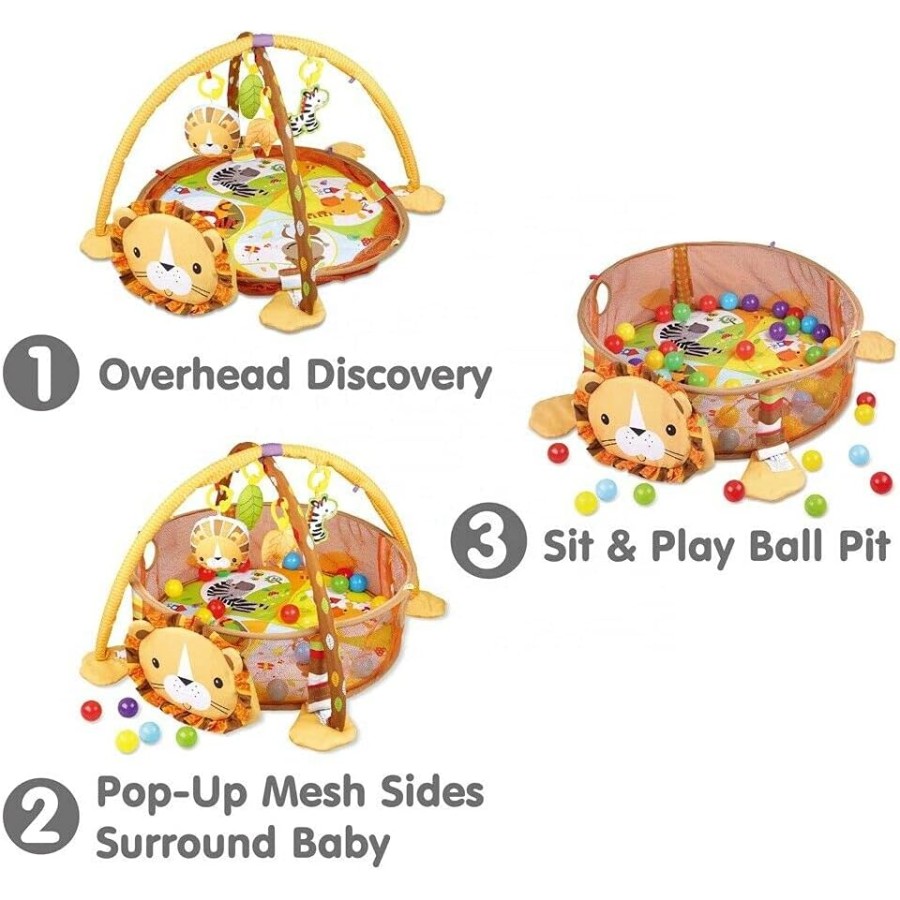 Super Toys Baby Born Activity Gym & Ball Pit – Indoor Play Mat 13088