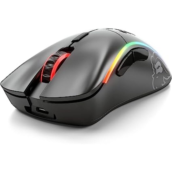 Gloriuos Black Gaming Mouse - Model D Minus Wirless