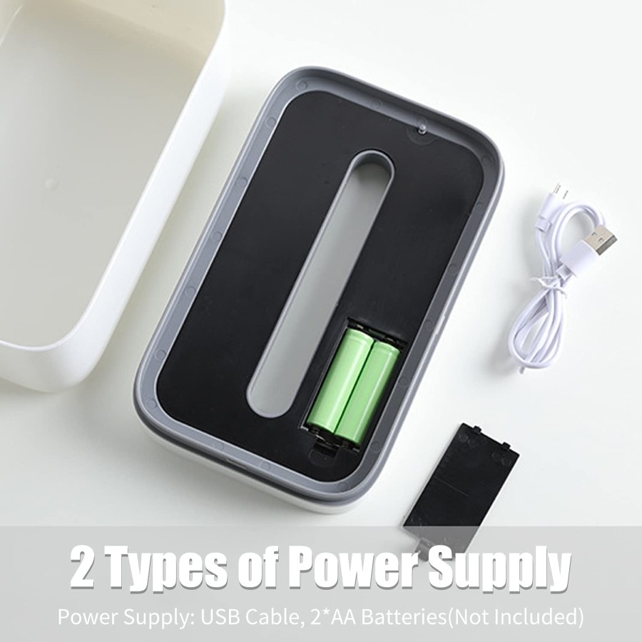 Touch Control Night Light Tissue Box Dispenser