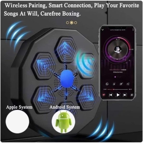 Smart Wall Boxing Machine with Gloves