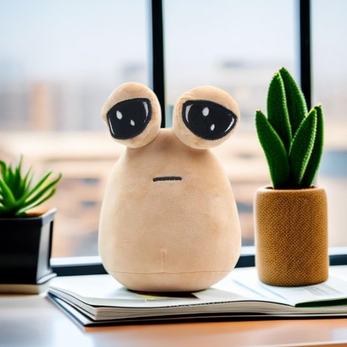 Alien Pou Plush Toy