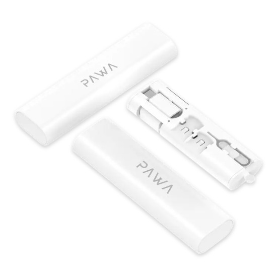 PAWA Multi-Functional Charging Storage Box (Six Charging Combinations) (Black - White)