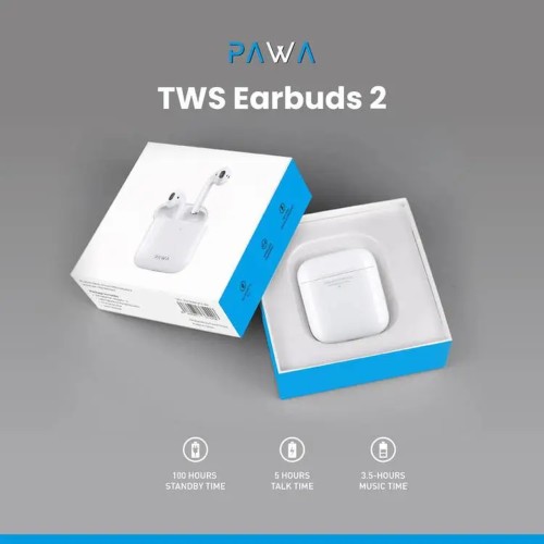 PAWA TWS Earbuds 2 - White