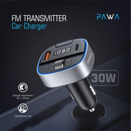 PAWA FM TRANSMITTER CAR CHARGER
