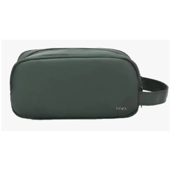 Pawa ToTo Travel Pouch High Quality Portable Handbag (Black - Green -Grey)