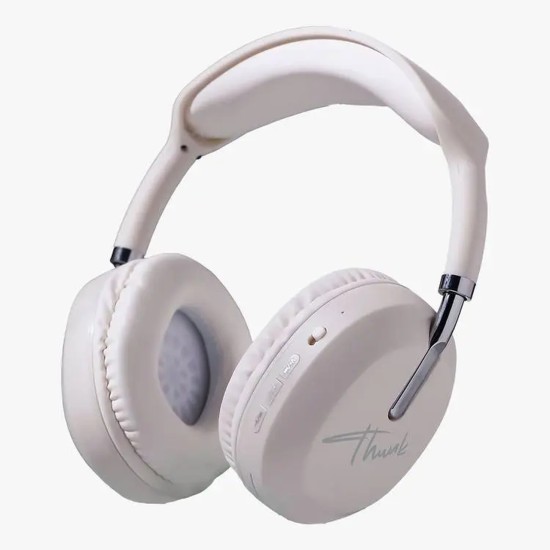 Pawa Thunk Overear Wireless Stereo Headphone HiFi Sound Quality - Off-White