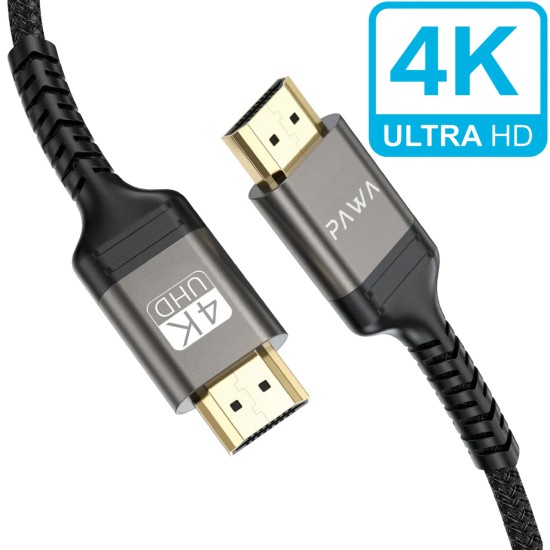 Pawa El Caro Series Braided HDMI to HDMI 4K Cable 3M