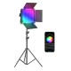 660PRO RGB LED Video Light 50W – Studio Photography Kit