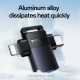 Yesido GS35 2 In 1 OTG Adapter – Black