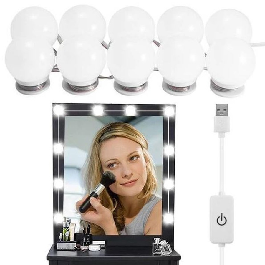 10 Bulb LED Vanity Mirror Lights