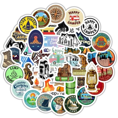 Camping Outdoor stickers