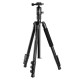 Porodo Aluminium Tripod with Ballhead - Black