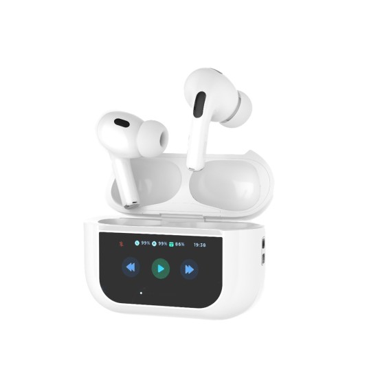 Porodo Blue Earbuds Pro2 Touch Display - ENC