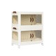 Home Kid Clothes, Toy Organizer, Foldable Plastic Storage box - 60X36X68CM (2 Drawers)