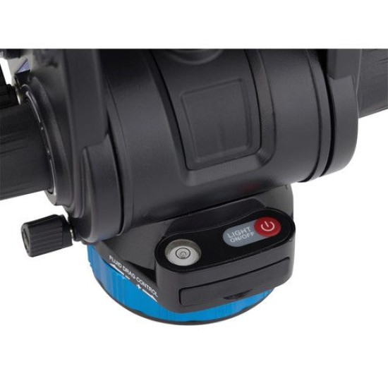 BENRO S8 PRO VIDEO HEAD WITH FLAT BASE (3/8"-16 CONNECTION)